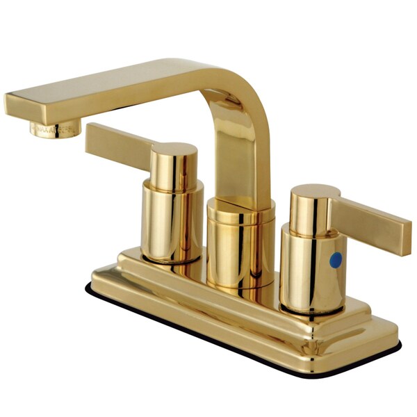 KB8462NDL NuvoFusion 4" Centerset Bathroom Faucet, Polished Brass